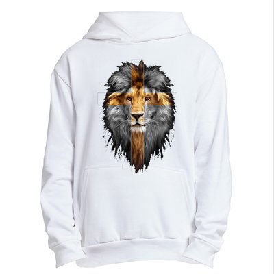 Jesus Lion Of Judah Urban Pullover Hoodie