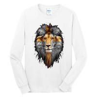 Jesus Lion Of Judah Tall Long Sleeve T-Shirt