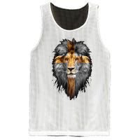 Jesus Lion Of Judah Mesh Reversible Basketball Jersey Tank