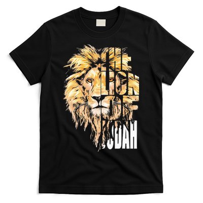 Jesus Lion Of Judah Christian Gift For Men Women T-Shirt