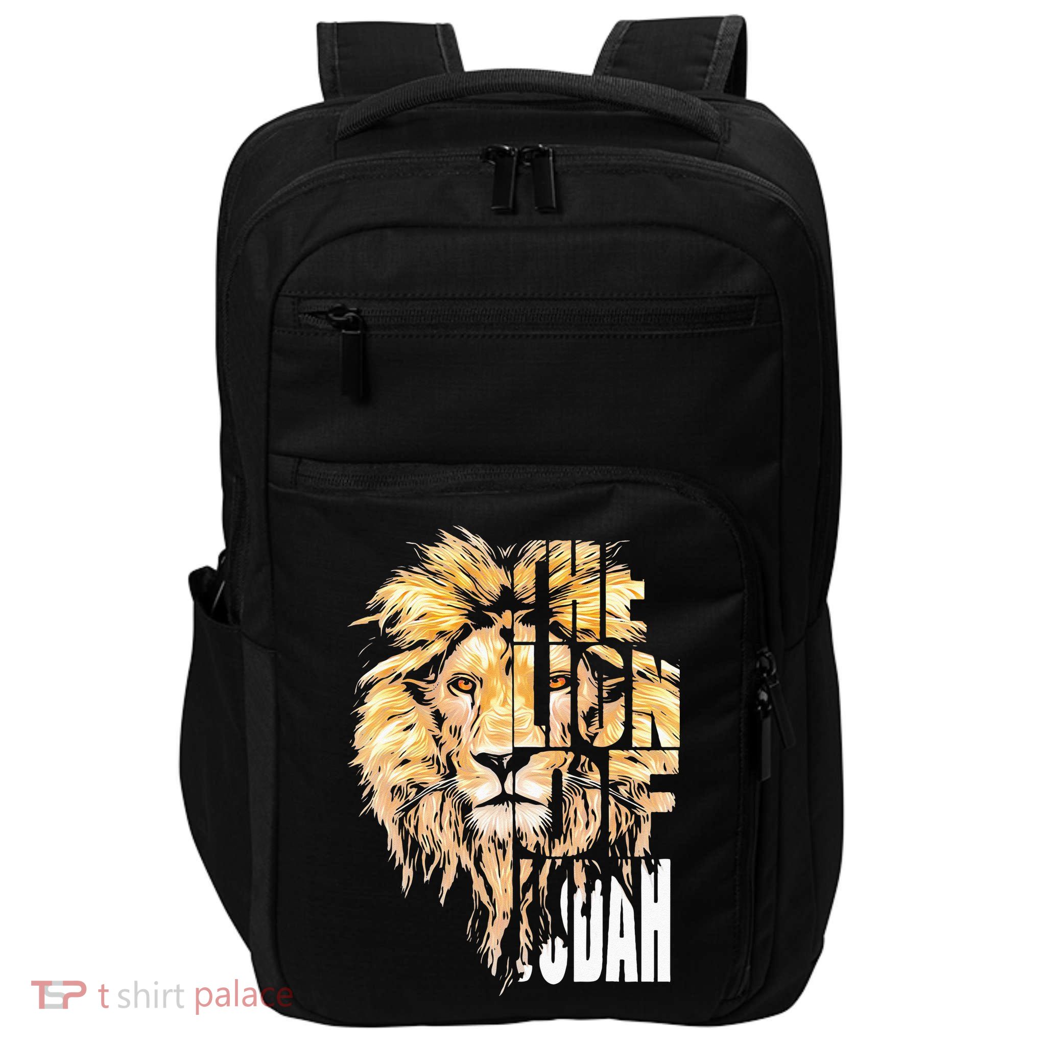 Jesus Lion Of Judah Christian Gift For Men Women Impact Tech Backpack