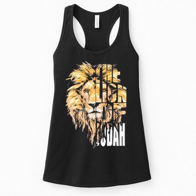 Jesus Lion Of Judah Christian Gift For Men Women Womens Tank Top