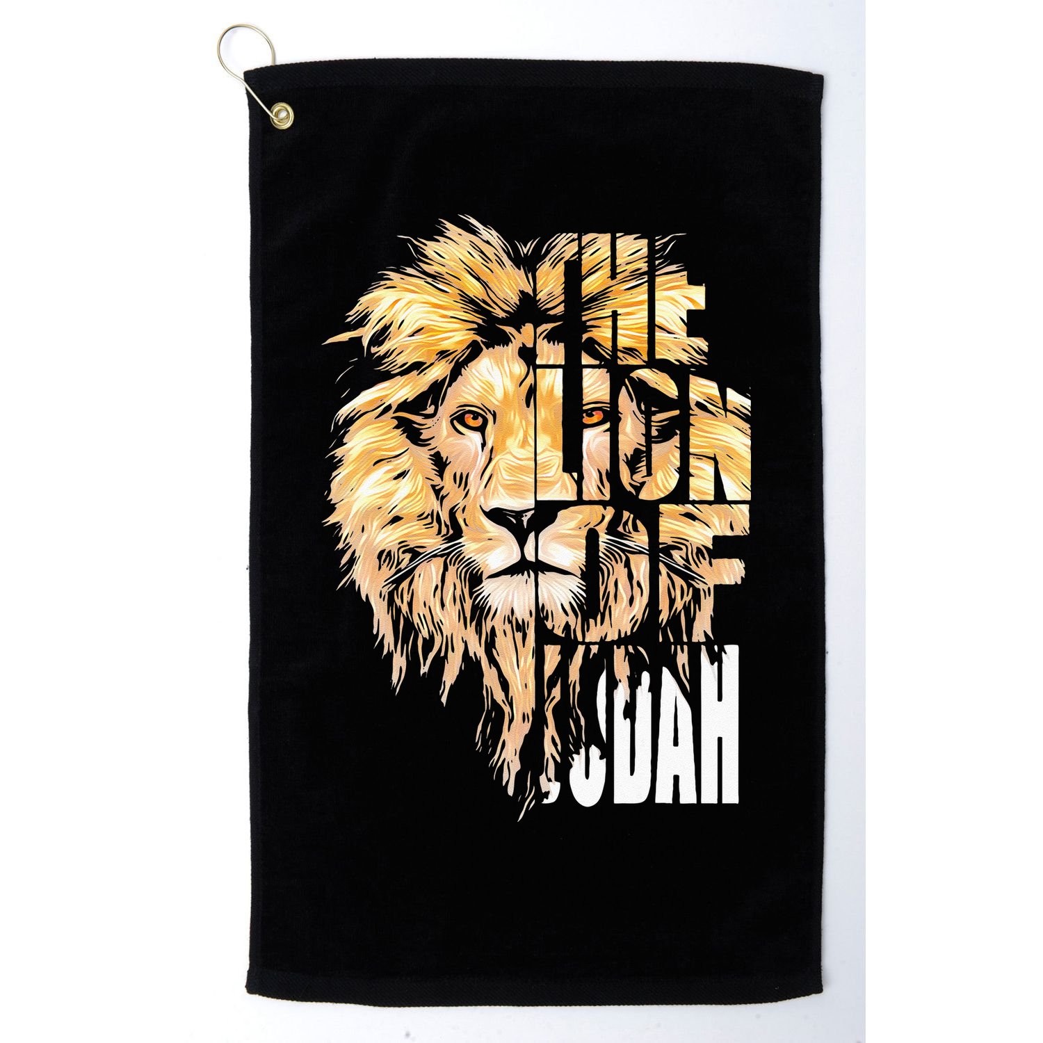 Jesus Lion Of Judah Christian Gift For Men Women Golf Towel