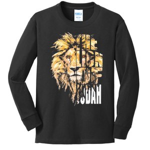 Jesus Lion Of Judah Christian Gift For Men Women Kids Long Sleeve Shirt