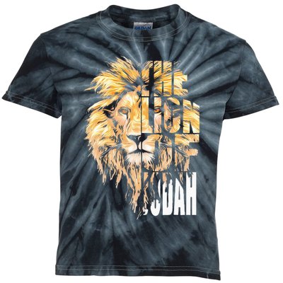 Jesus Lion Of Judah Christian Gift For Men Women Kids Tie-Dye T-Shirt