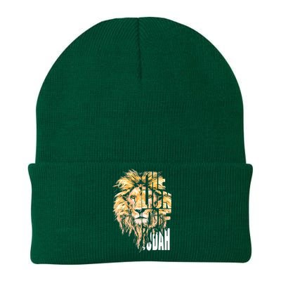 Jesus Lion Of Judah Christian Gift Knit Cap Winter Beanie