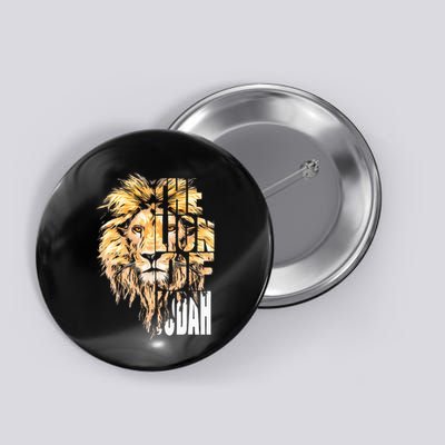 Jesus Lion Of Judah Christian Gift Button