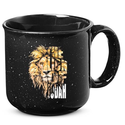 Jesus Lion Of Judah Christian Gift 15oz Campfire Ceramic Mug