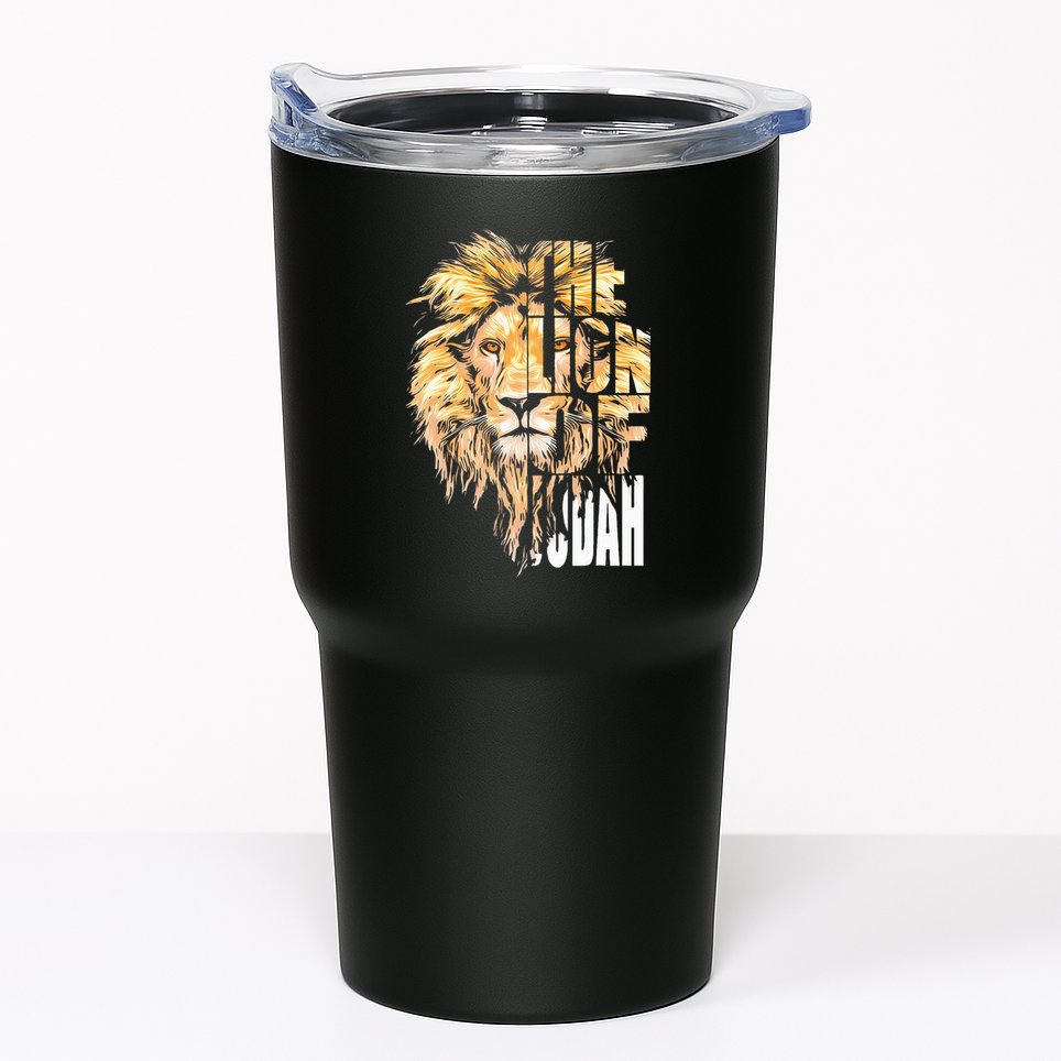 Jesus Lion Of Judah Christian Gift Tumbler