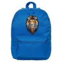 Jesus Lion Of Judah Jesus Cross Faith Christian 16 in Basic Backpack