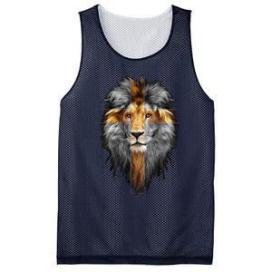 Jesus Lion Of Judah Mesh Reversible Basketball Jersey Tank