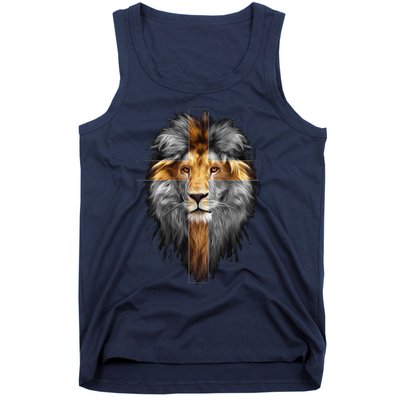 Jesus Lion Of Judah Tank Top