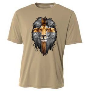 Jesus Lion Of Judah Cooling Performance Crew T-Shirt