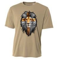 Jesus Lion Of Judah Cooling Performance Crew T-Shirt