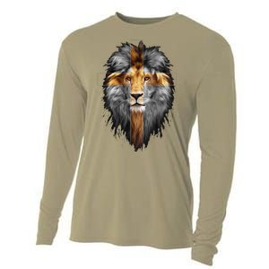 Jesus Lion Of Judah Cooling Performance Long Sleeve Crew