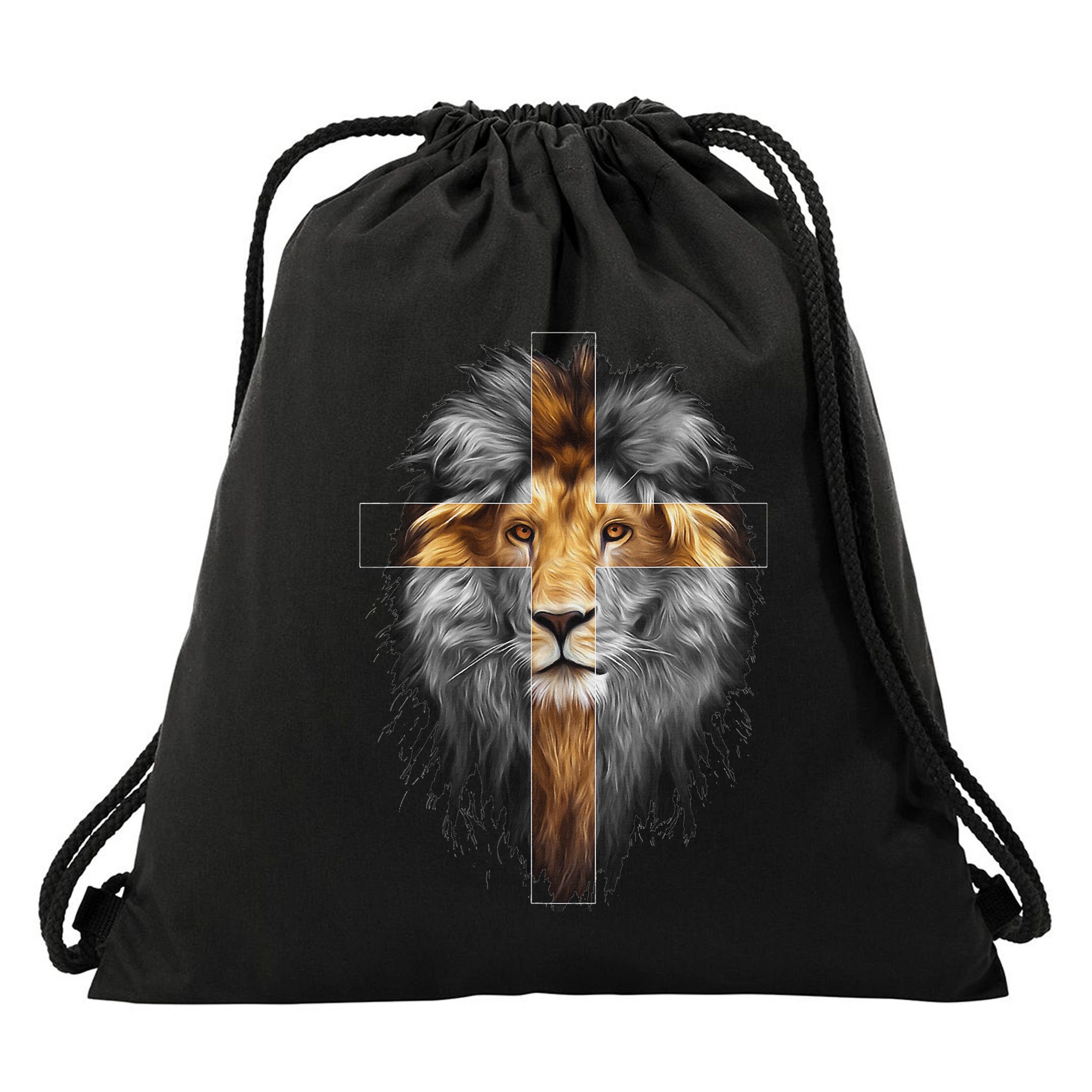 Jesus Lion Of Judah Drawstring Bag