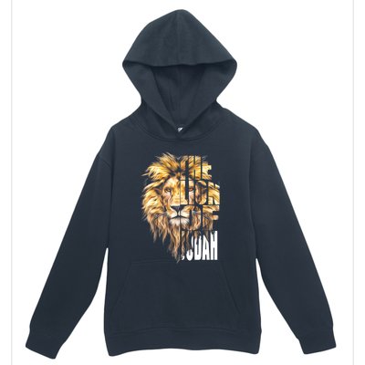 Jesus Lion Of Judah Christian Gift For Women Urban Pullover Hoodie