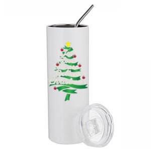 Joy Love Peace Believe Christmas Yuletide Lover Gift Cute Gift Stainless Steel Tumbler