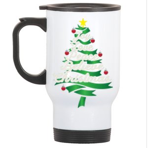 Joy Love Peace Believe Christmas Yuletide Lover Gift Cute Gift Stainless Steel Travel Mug