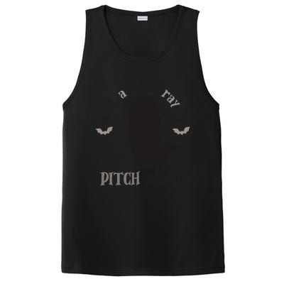 Just Little Ray Of Pitch Black Grave Witchy Halloween PosiCharge Competitor Tank