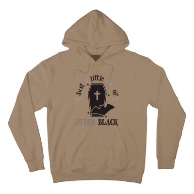 Just Little Ray Of Pitch Black Grave Witchy Halloween Hoodie