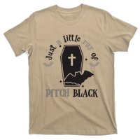 Just Little Ray Of Pitch Black Grave Witchy Halloween T-Shirt