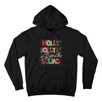 Jolly Lunch Squad Funny Lunch Lady Christmas Lunch Lady Hoodie