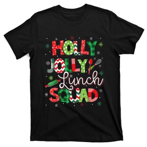 Jolly Lunch Squad Funny Lunch Lady Christmas Lunch Lady T-Shirt