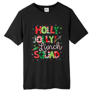 Jolly Lunch Squad Funny Lunch Lady Christmas Lunch Lady Tall Fusion ChromaSoft Performance T-Shirt