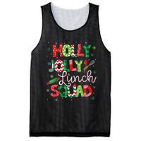 Jolly Lunch Squad Funny Lunch Lady Christmas Lunch Lady Mesh Reversible Basketball Jersey Tank