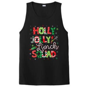 Jolly Lunch Squad Funny Lunch Lady Christmas Lunch Lady PosiCharge Competitor Tank