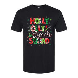 Jolly Lunch Squad Funny Lunch Lady Christmas Lunch Lady Softstyle CVC T-Shirt