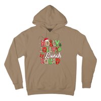 Jolly Lunch Squad Funny Lunch Lady Christmas Lunch Lady Hoodie