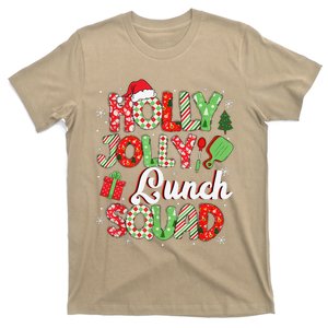 Jolly Lunch Squad Funny Lunch Lady Christmas Lunch Lady T-Shirt