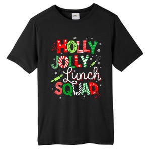 Jolly Lunch Squad Funny Lunch Lady Christmas Lunch Lady Tall Fusion ChromaSoft Performance T-Shirt