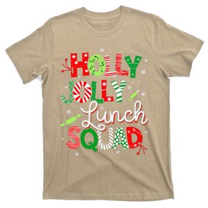 Jolly Lunch Squad Funny Lunch Lady Christmas Lunch Lady T-Shirt