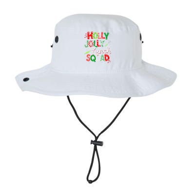 Jolly Lunch Squad Funny Lunch Lady Christmas Lunch Lady Legacy Cool Fit Booney Bucket Hat