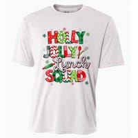 Jolly Lunch Squad Funny Lunch Lady Christmas Lunch Lady Cooling Performance Crew T-Shirt