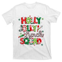 Jolly Lunch Squad Funny Lunch Lady Christmas Lunch Lady T-Shirt