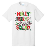 Jolly Lunch Squad Funny Lunch Lady Christmas Lunch Lady Tall T-Shirt