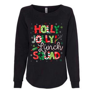 Jolly Lunch Squad Funny Lunch Lady Christmas Lunch Ladyjolly Lunch Squad Funny L Womens California Wash Sweatshirt