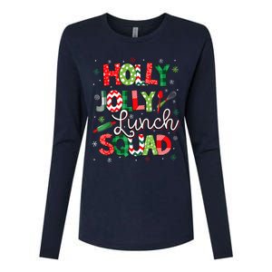 Jolly Lunch Squad Funny Lunch Lady Christmas Lunch Ladyjolly Lunch Squad Funny L Womens Cotton Relaxed Long Sleeve T-Shirt