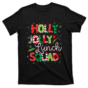 Jolly Lunch Squad Funny Lunch Lady Christmas Lunch Lady T-Shirt