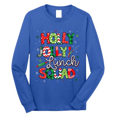 Jolly Lunch Squad Lunch Lady Christmas Long Sleeve Shirt