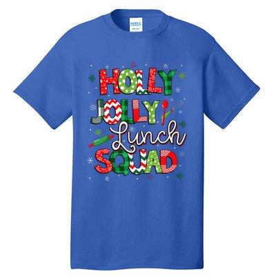 Jolly Lunch Squad Lunch Lady Christmas Tall T-Shirt