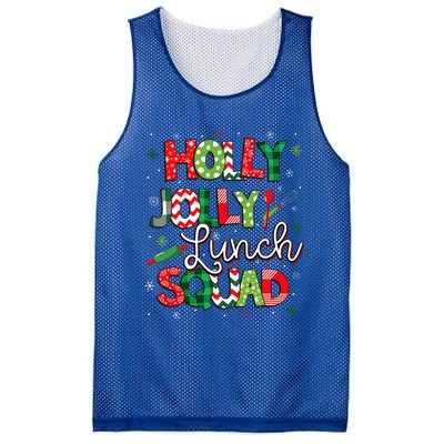 Jolly Lunch Squad Lunch Lady Christmas Mesh Reversible Basketball Jersey Tank