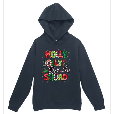 Jolly Lunch Squad Lunch Lady Christmas Urban Pullover Hoodie