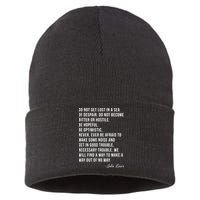 John Lewis Tee Get In Good Necessary Trouble Social Justice Sustainable Knit Beanie
