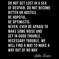 John Lewis Tee Get In Good Necessary Trouble Social Justice Tie Dye Hoodie