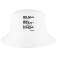 John Lewis Tee Get In Good Necessary Trouble Social Justice Cool Comfort Performance Bucket Hat